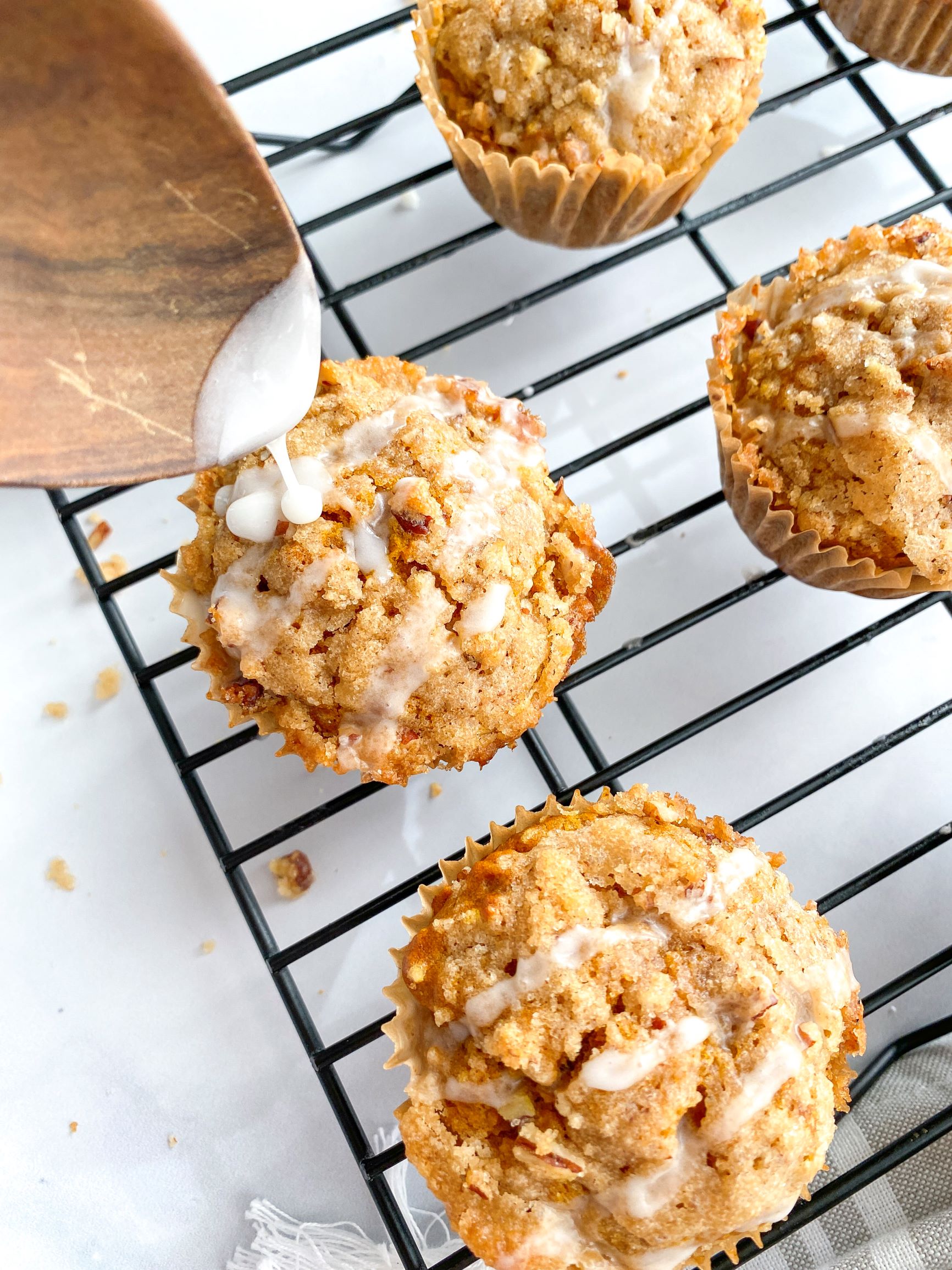 Pumpkin Spice Streusel Muffins
