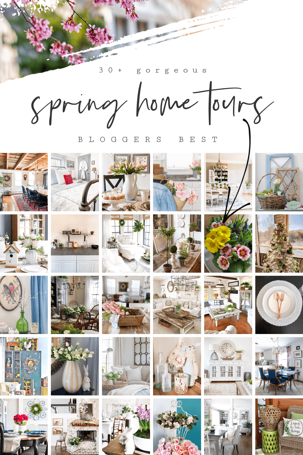 Simple And Fresh Spring Home Tour - Midwest Life and Style Blog