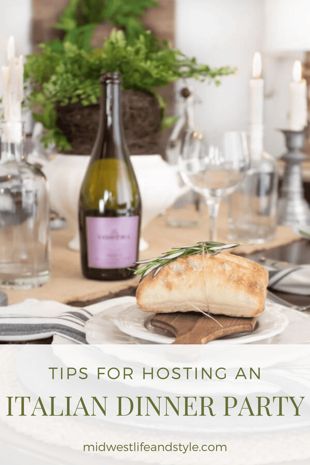 Tips for Hosting an Italian Dinner Party