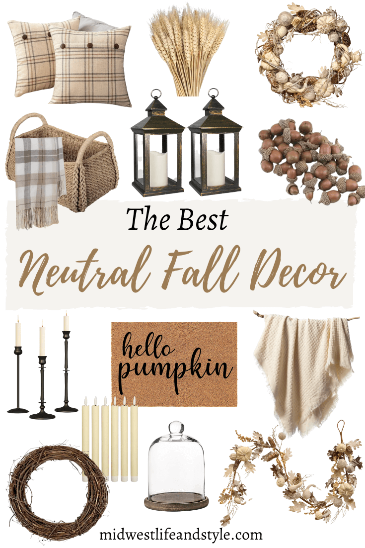 The Best Neutral Fall Decor Midwest Life and Style Blog