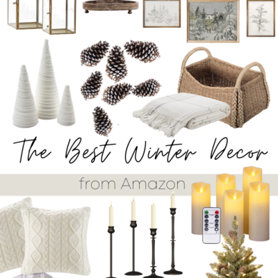 The Best Winter Decor From Amazon