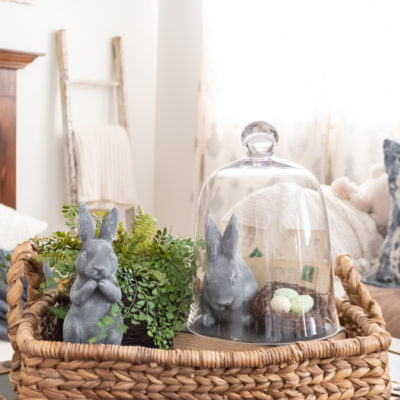 How to Style a Beautiful Easter Vignette in 5 Easy Steps