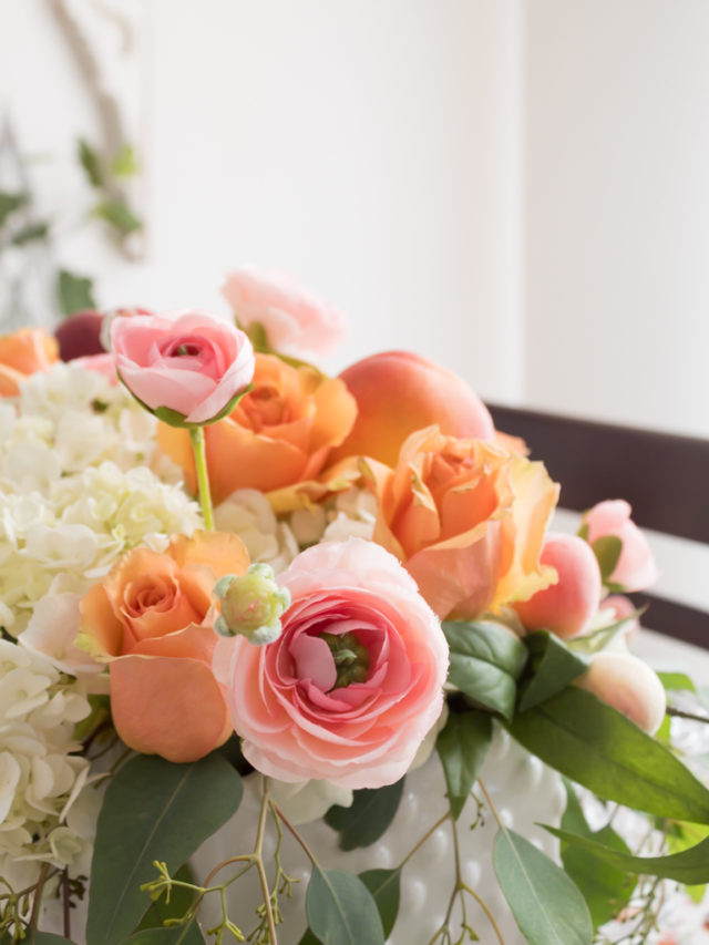 Peach Perfection: How To Style A Stunning Summer Tablescape - Midwest ...