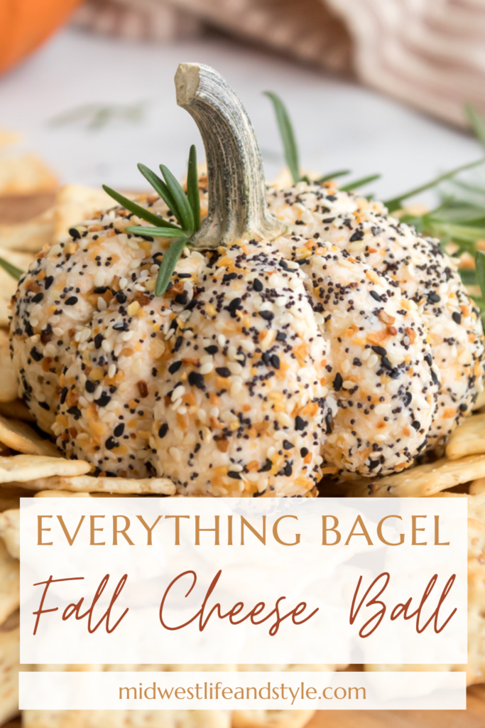 everything-bagel-pumpkin-shaped-cheese-ball-midwest-life-and-style-blog