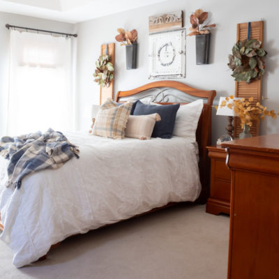 Easy Rustic Fall Decor Ideas for the Living Room and Bedroom