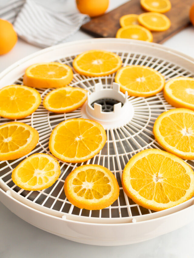Simple Guide To Making Dried Oranges In A Dehydrator For Christmas ...
