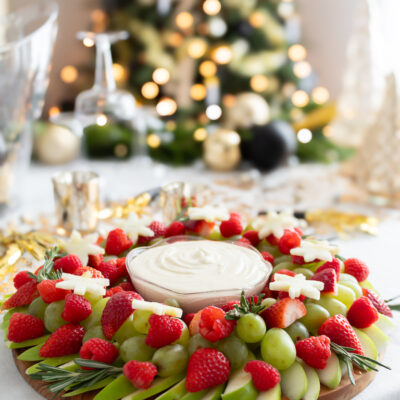 Create A Festive Edible Fruit Wreath To Ring In The New Year