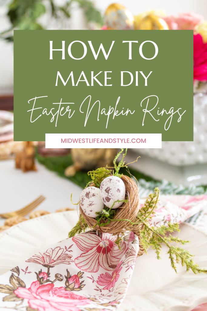 Embroidered Easter Napkin Set Of 4 – Elegant Linen Napkins For Easter Table Decor, Spring Dining & Holiday Gift, Farmhouse Style Table Decor