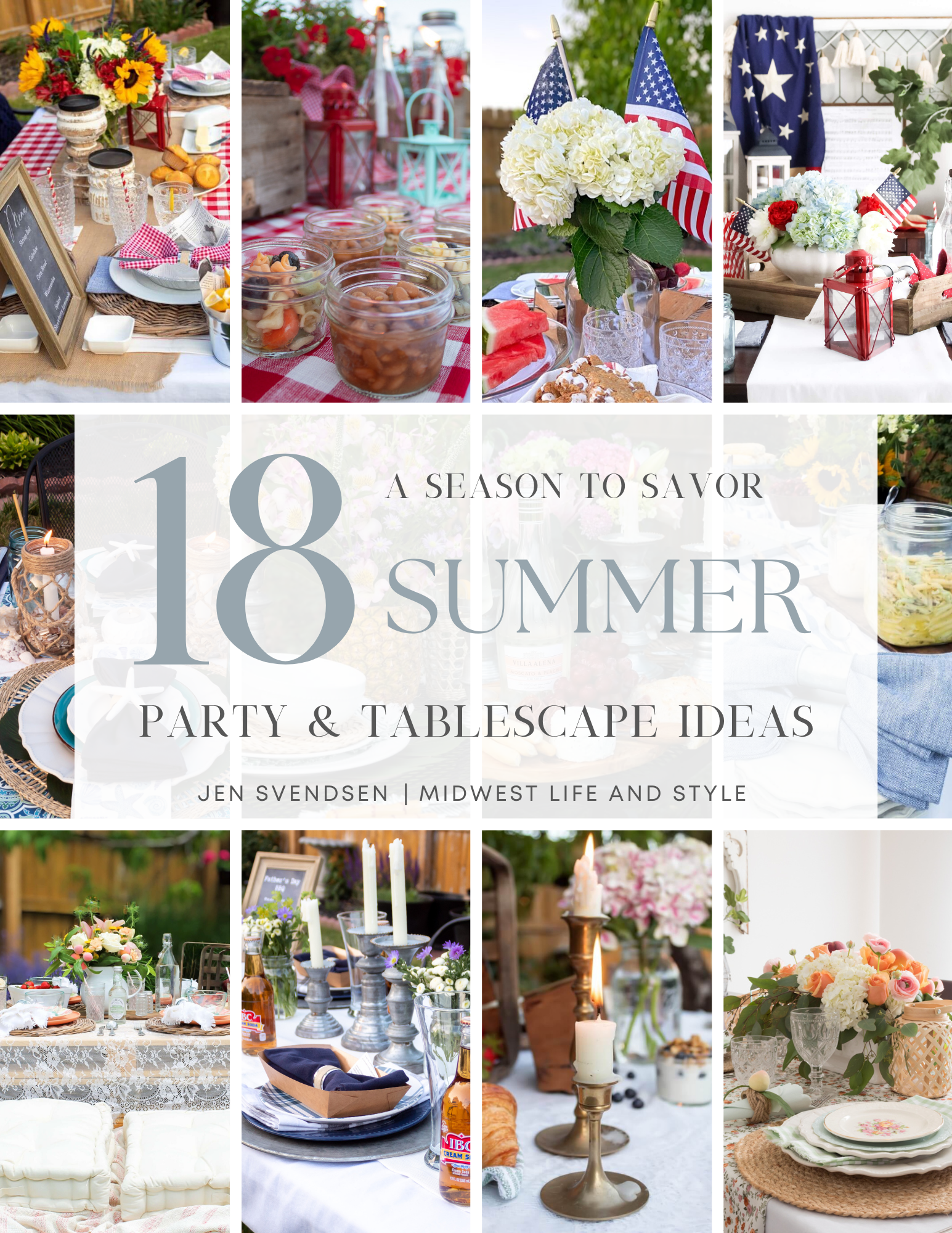 Summer Party and Tablescape Guide