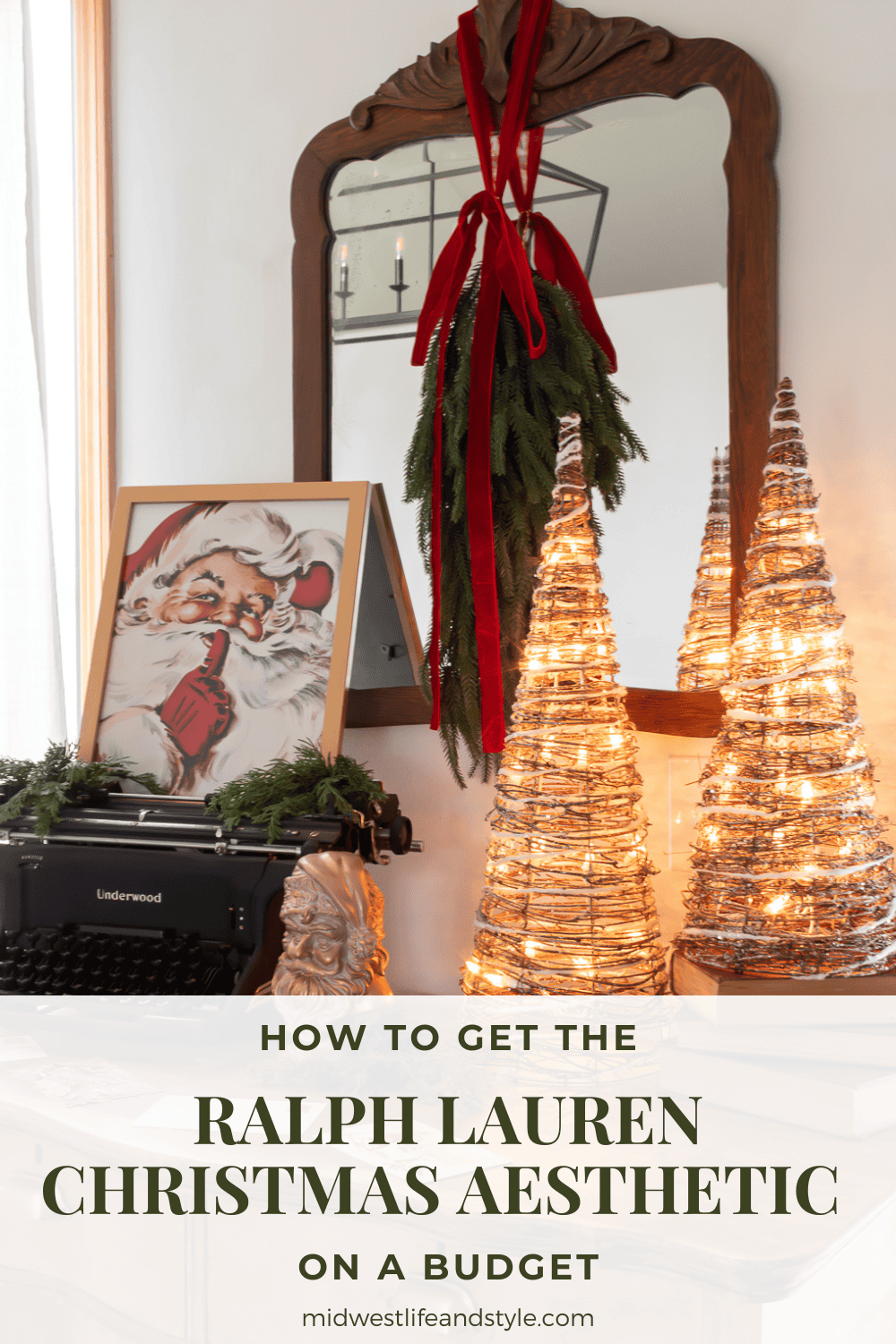 If you are looking for traditional Christmas decorating ideas with a touch of classic Ralph Lauren-inspired style, you are in the right place. So, grab a cup of holiday cheer and come on in while I show you how I decorated our home for Christmas.