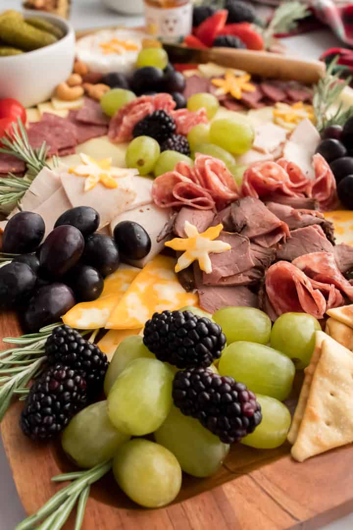 Christmas charcuterie board