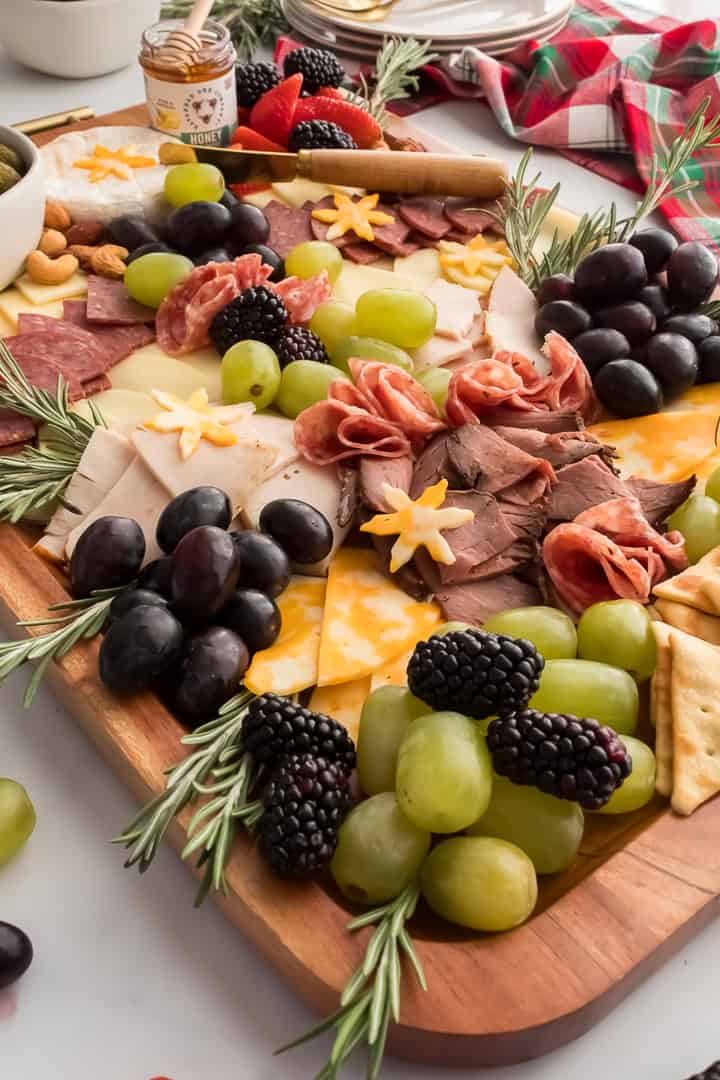 Christmas tree Charcuterie board