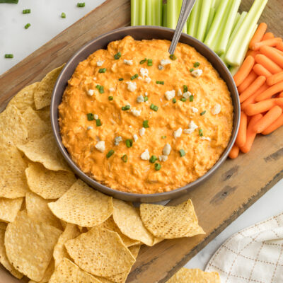 Party Perfect Crockpot Buffalo Chicken Dip